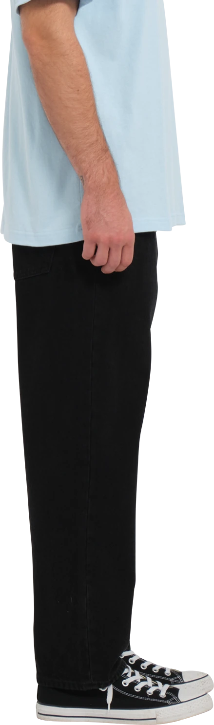 Volcom Modown Tapered Jeans pantalón tejano hombre detail 4 | Black