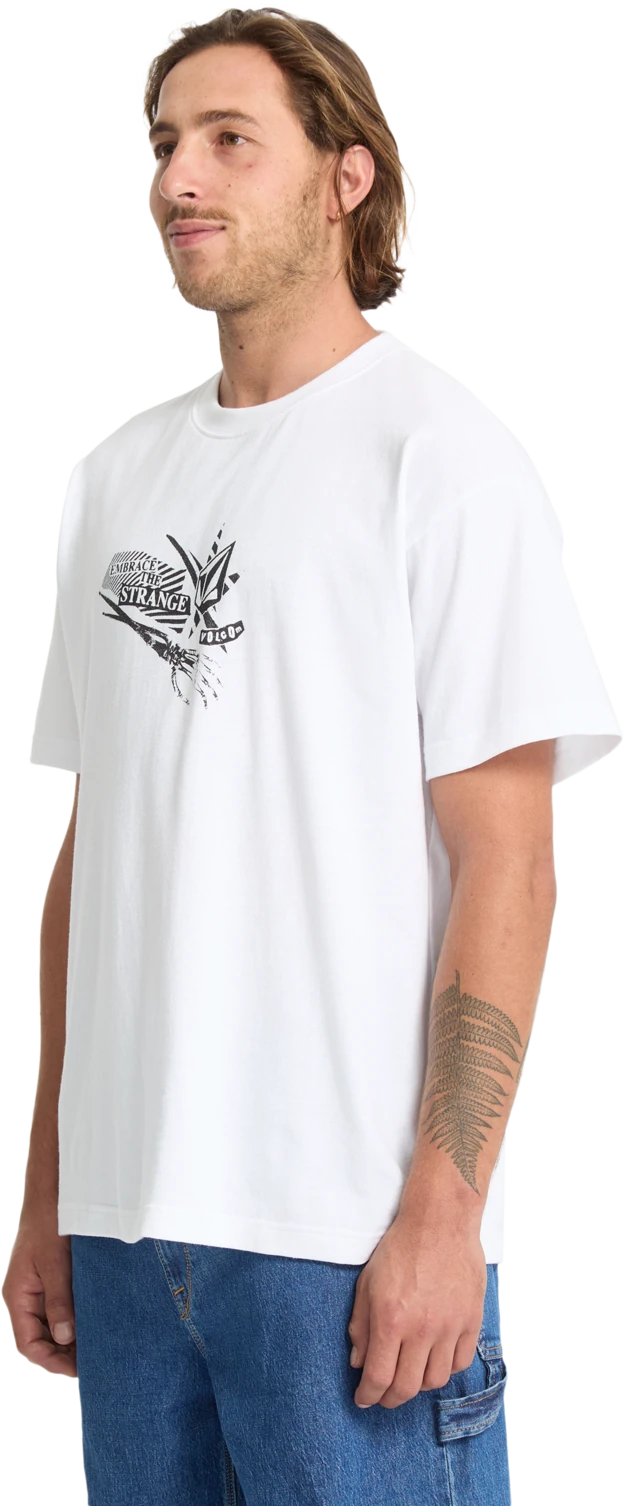 Volcom Kut N Rip camiseta manga corta hombre detail 6 | White