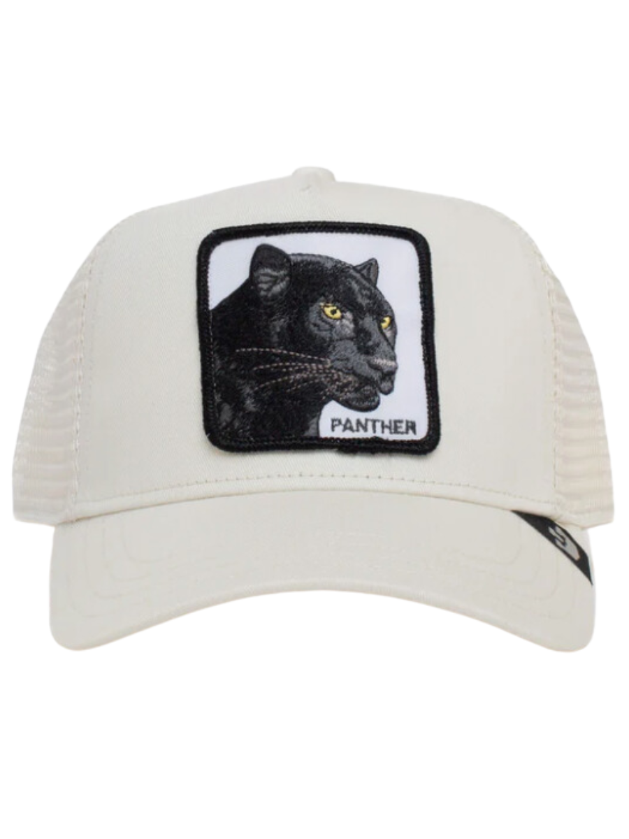 Cappellino The Panther di Goorin Bros - Bianco