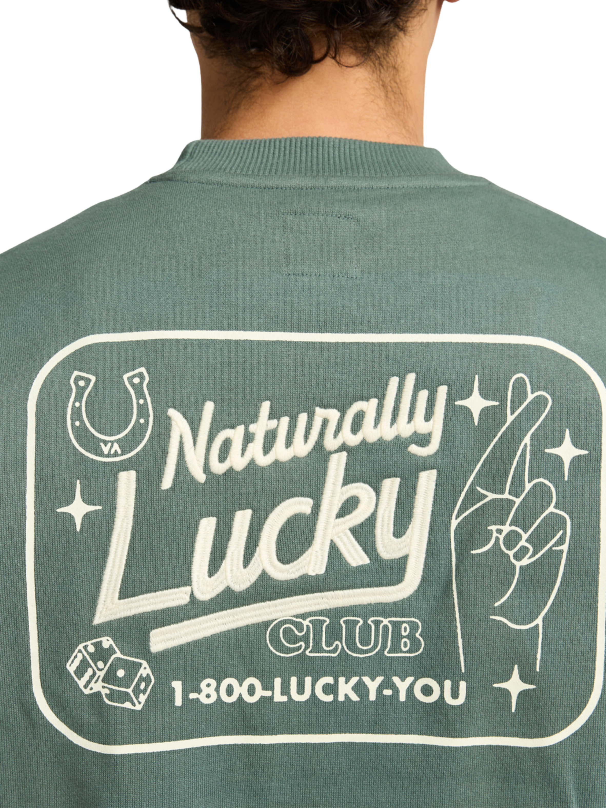 Sudadera RVCA Lucky You | Balsam green