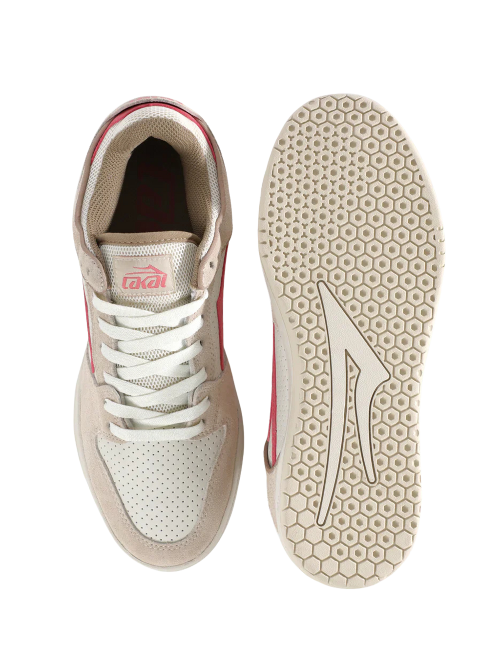 Zapatilla Lakai Telford Low Fog Suede Strawberry