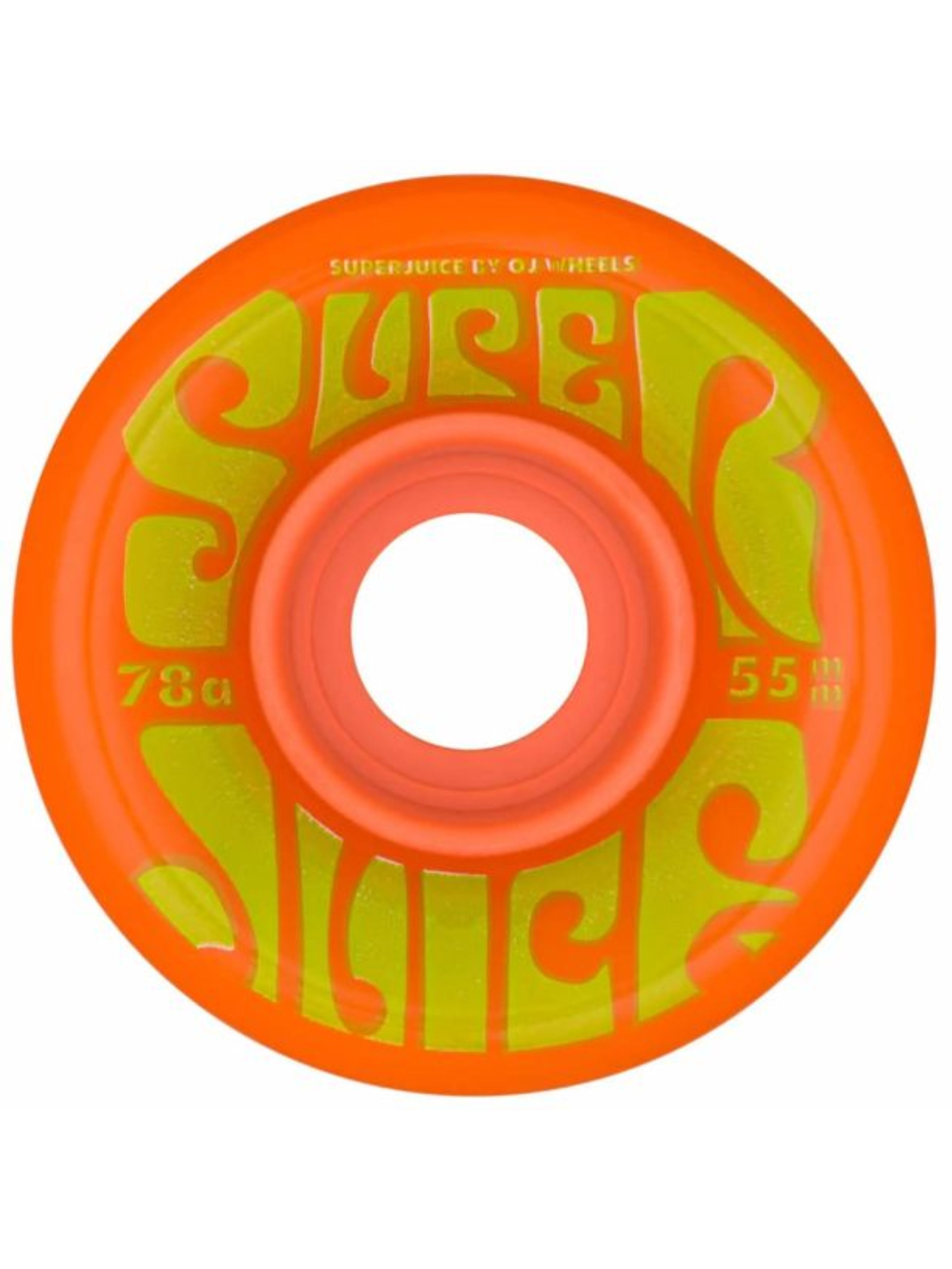 OJ Wheels 55mm Mini Super Juice Orange 78a Skate Wheels