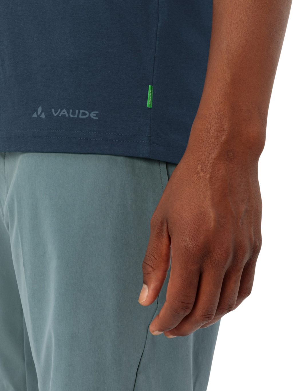 Camiseta Vaude Cyclist Casual - Dark Sea