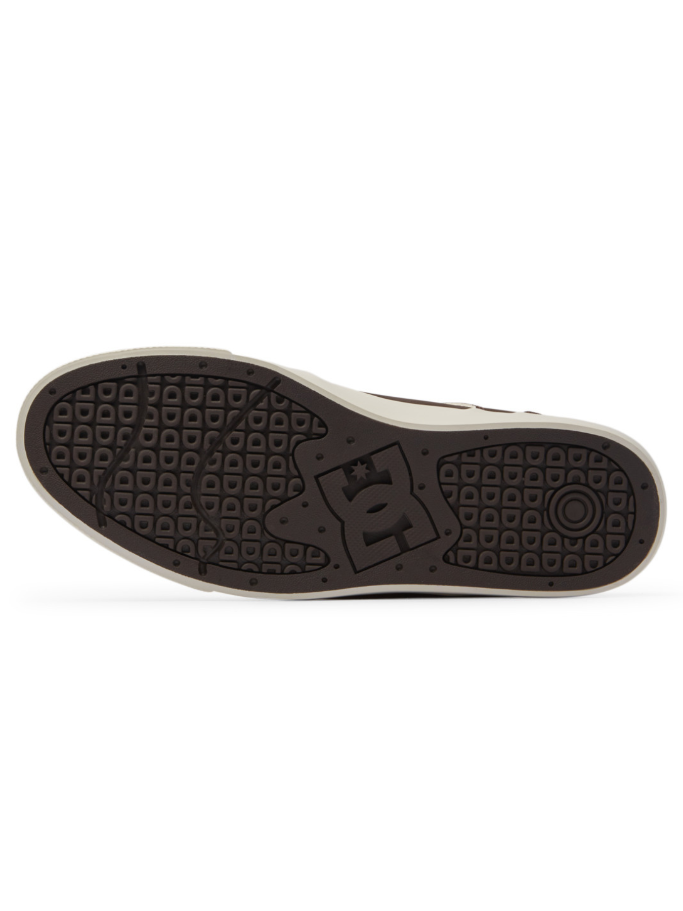 Dc Shoes Teknic Baskets en cuir - chocolat noir/marron