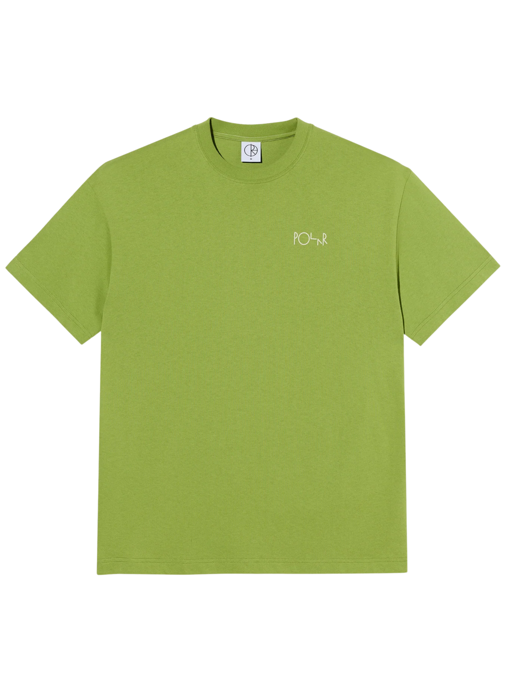 T-Shirt Polar Skate Co. Contrast Tee | Stroke Logo Peridot