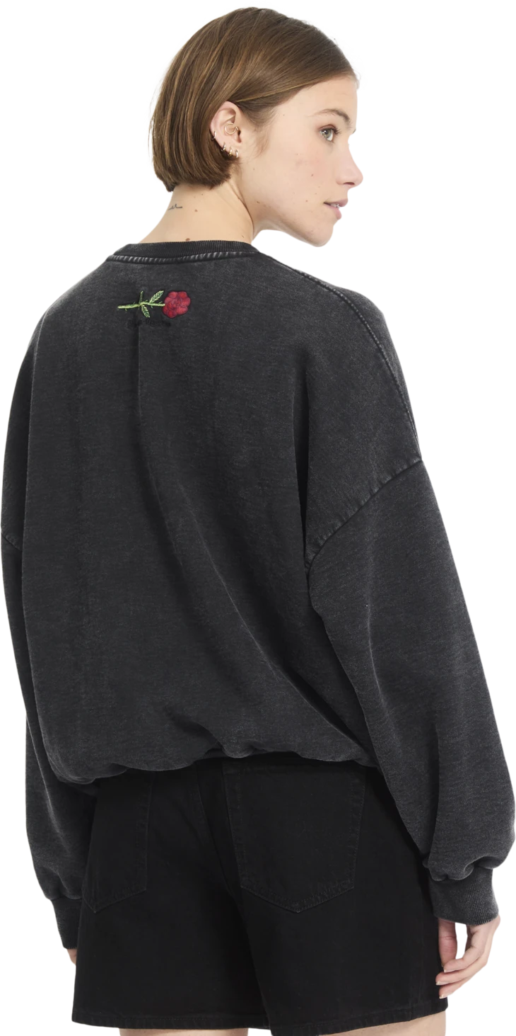 Volcom FA MICKEY MASON CREW sudadera mujer detail 1 | Vintage Black