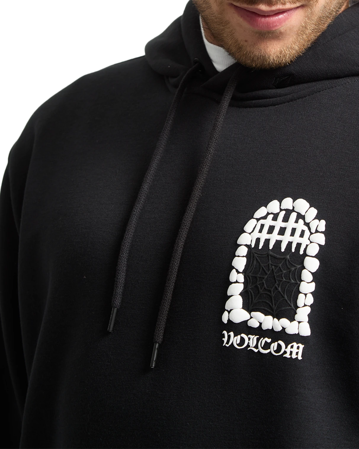 Volcom Noder sudadera con capucha hombre detail 2 | Black