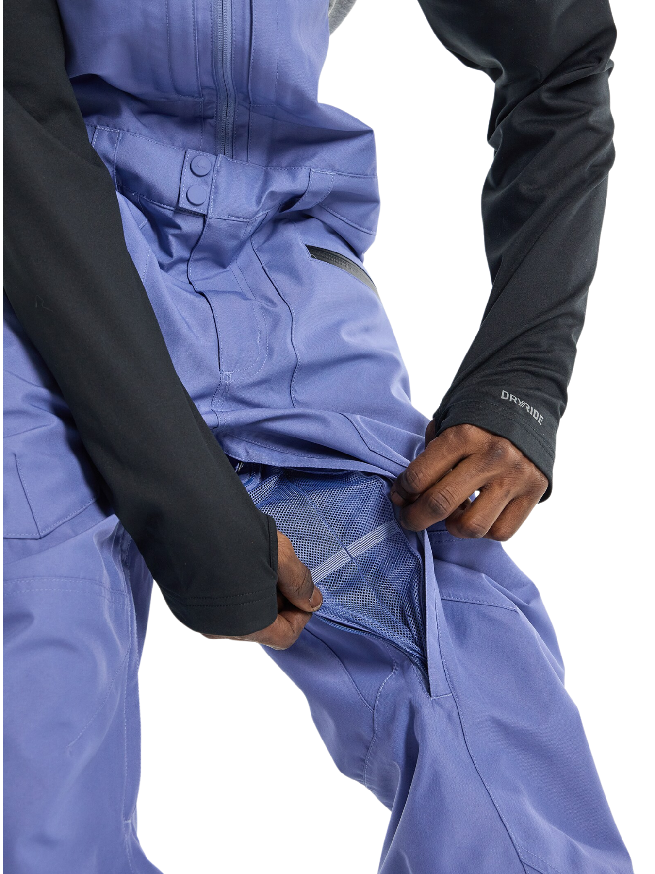 Pantalones con tirantes de snowboard Burton Reserve GORE‑TEX 2L - Slate Blue