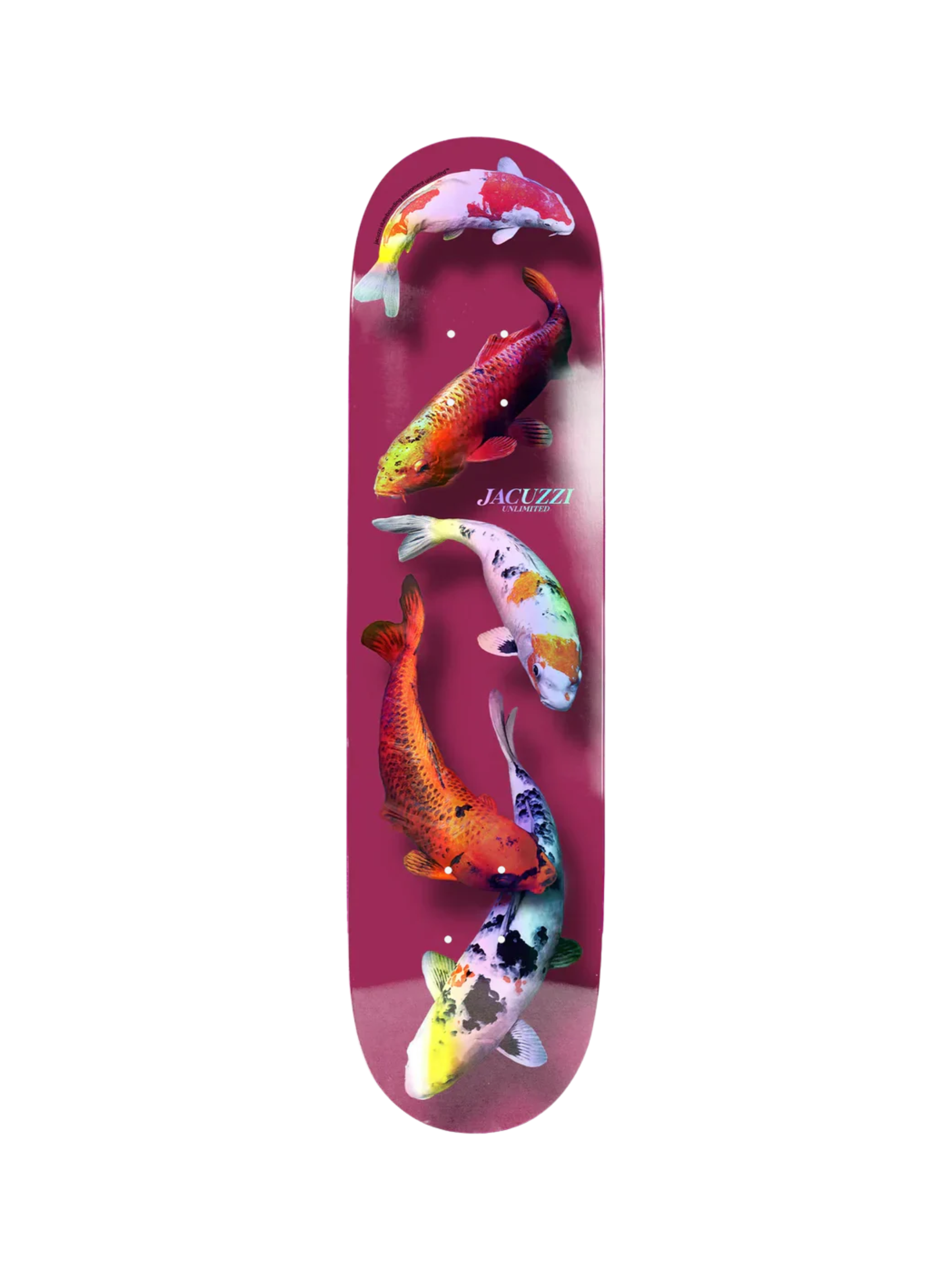 Skateboard-Deck Jacuzzi Unlimited 500 Years Ex7 - Rose/Holographics | 8.25"