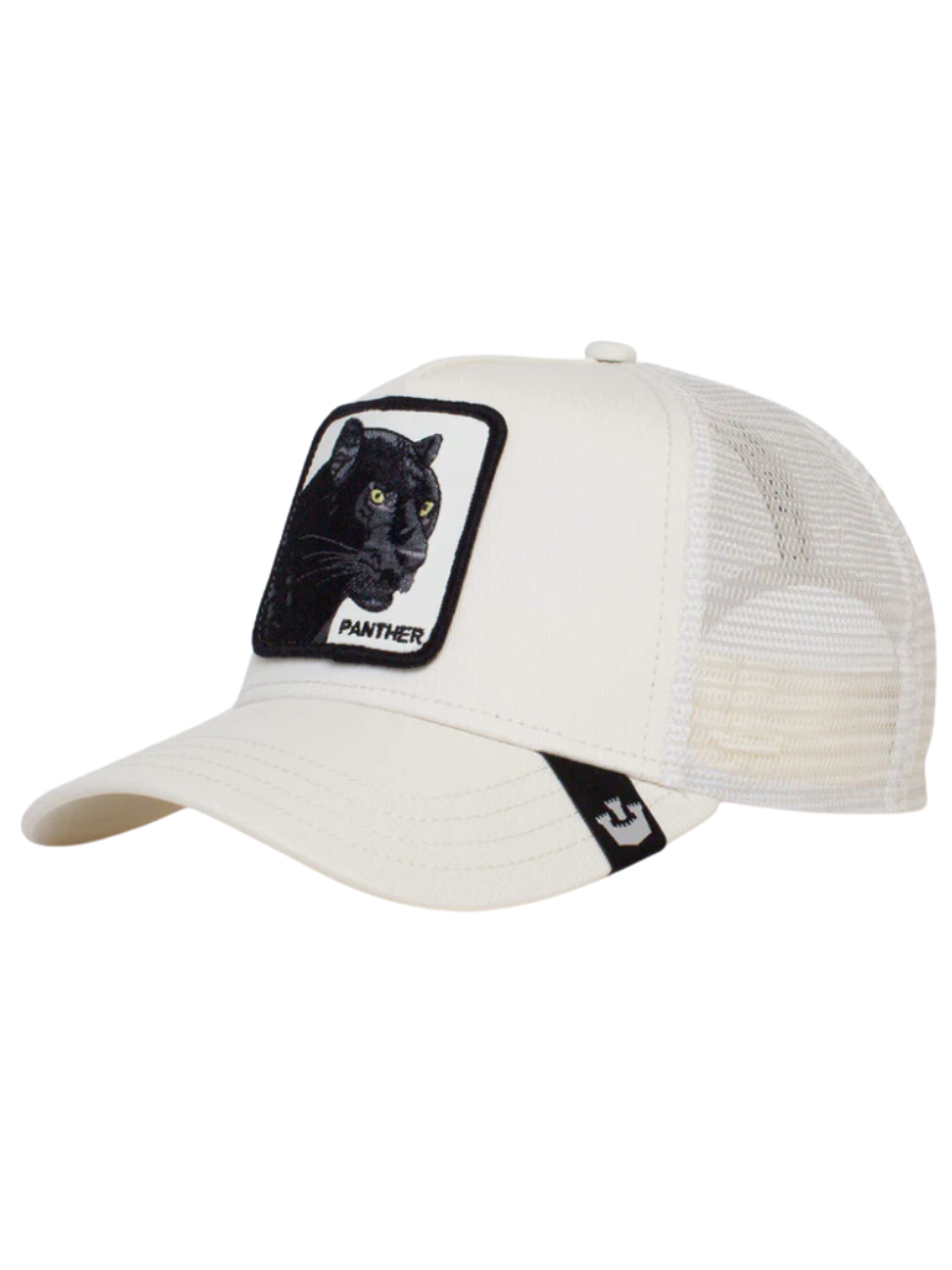 Cappellino The Panther di Goorin Bros - Bianco