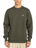 Sudadera Element Icon Embroidery Crew - Forest Night