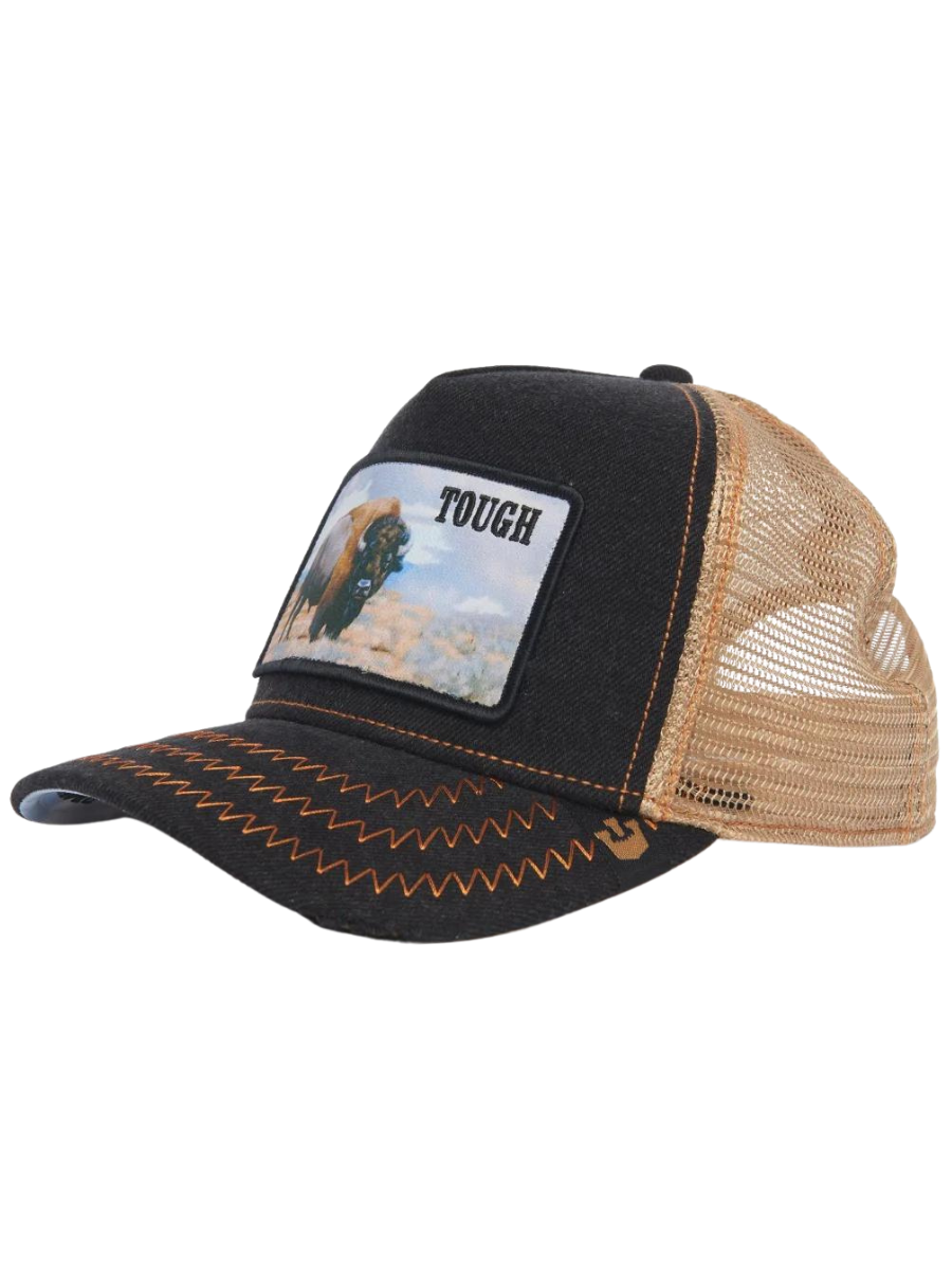 Gorra Goorin Bros Tough (Buffalo) - Black / Beige