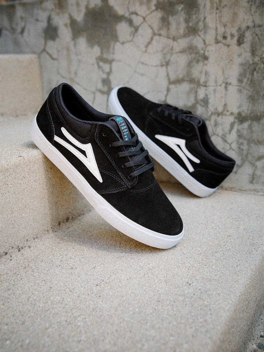 Zapatillas Lakai Griffin | Black Suede