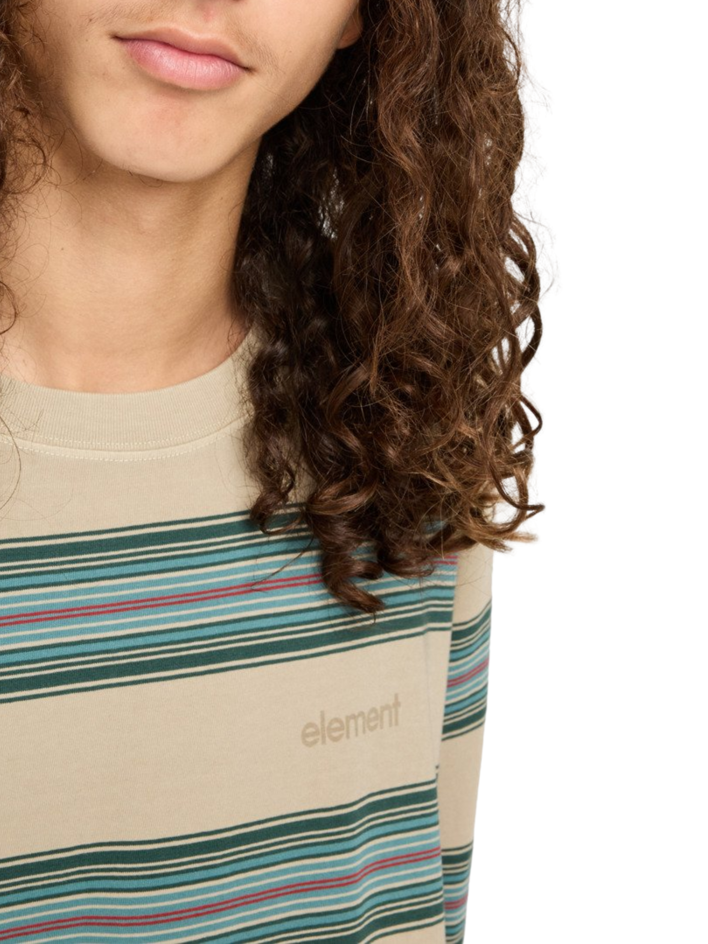 Element Lowcase Pigment Longsleeve | Alumi / Dgreen / Britblue / Oat / Lava