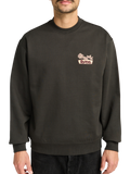 RVCA Rose Sign Sweatshirt | Pirate Black