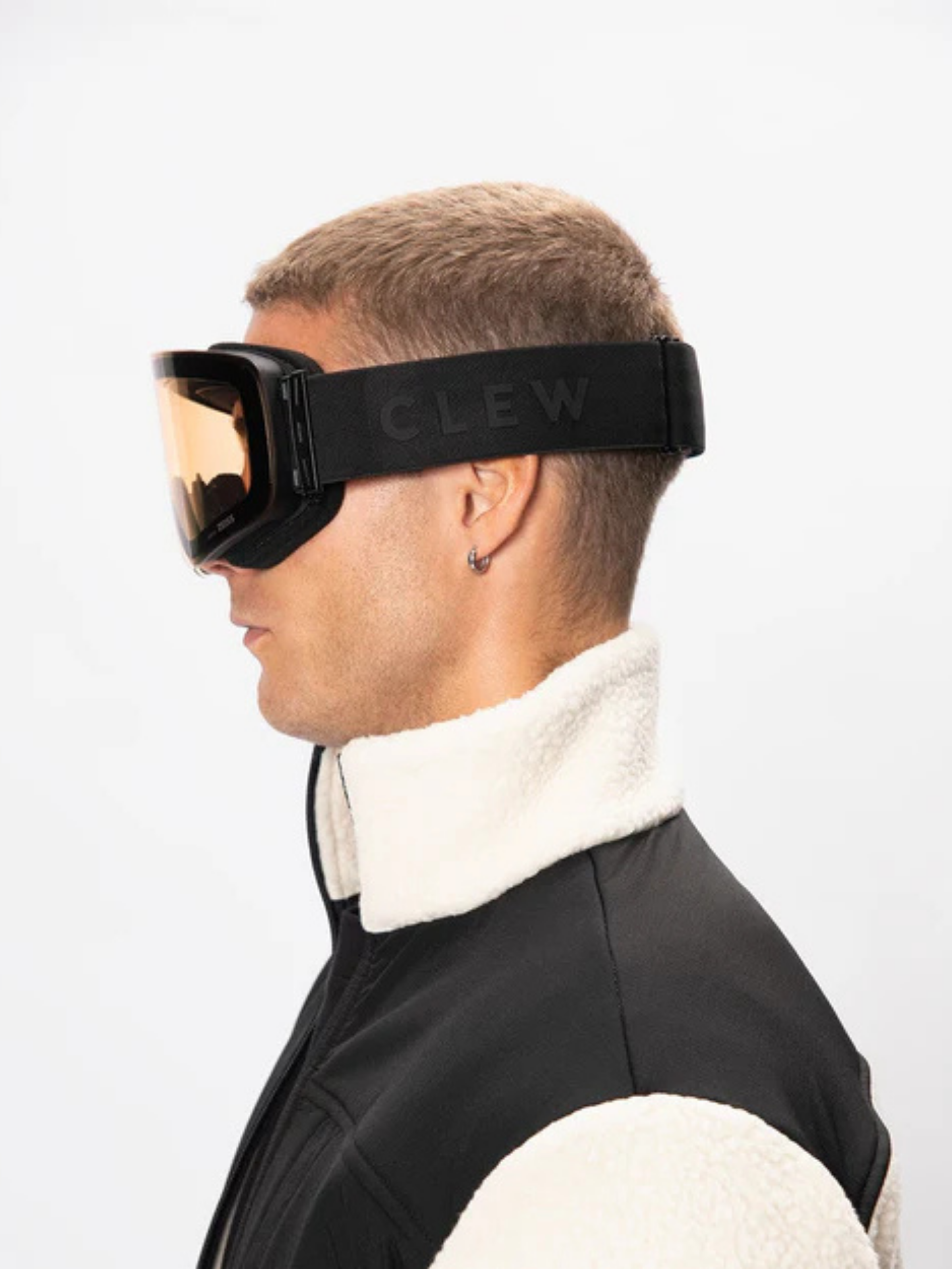 CLEW Magnetic Goggle Slim Black