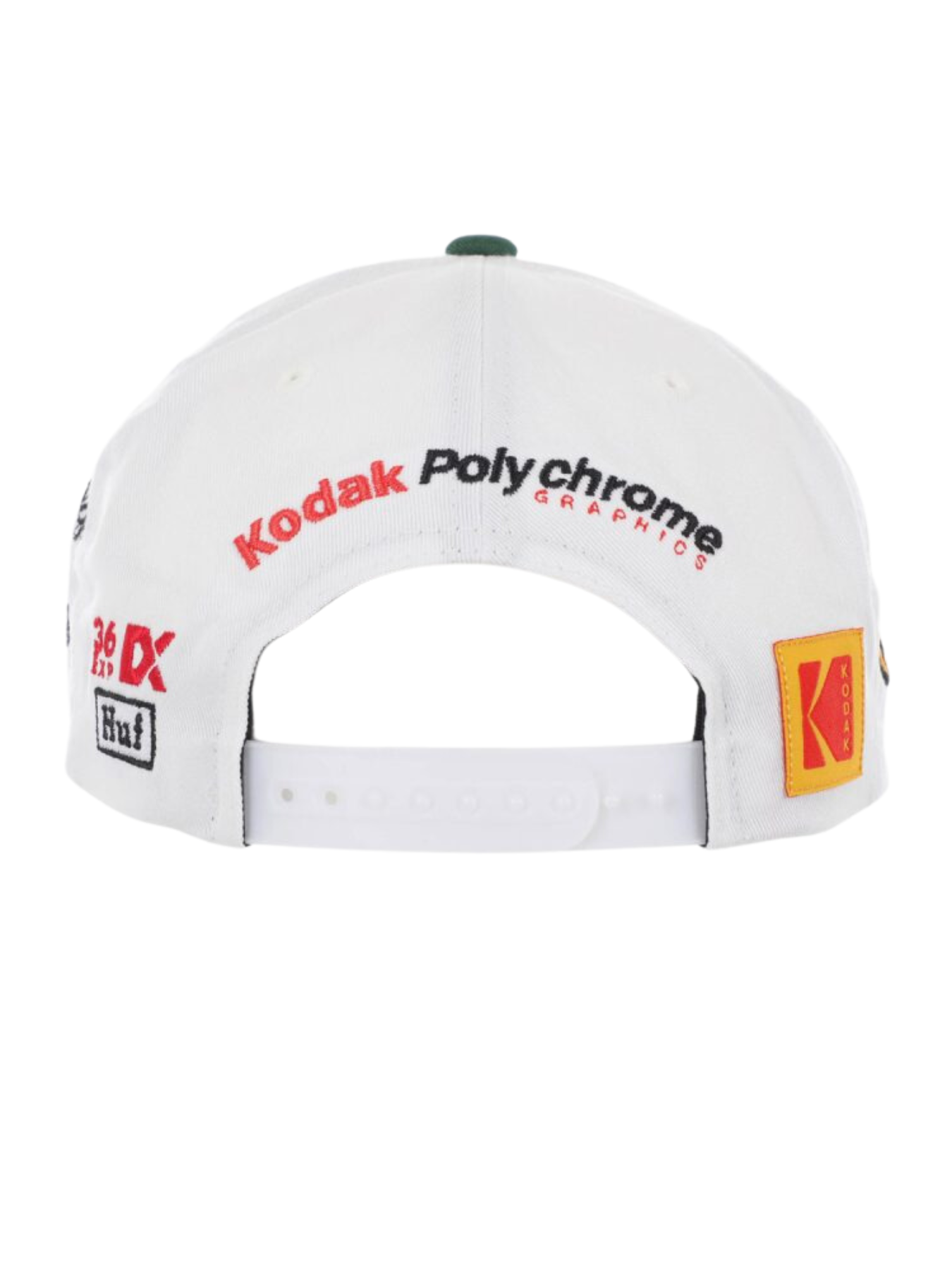 HUF x Kodak Snapback Cap - White