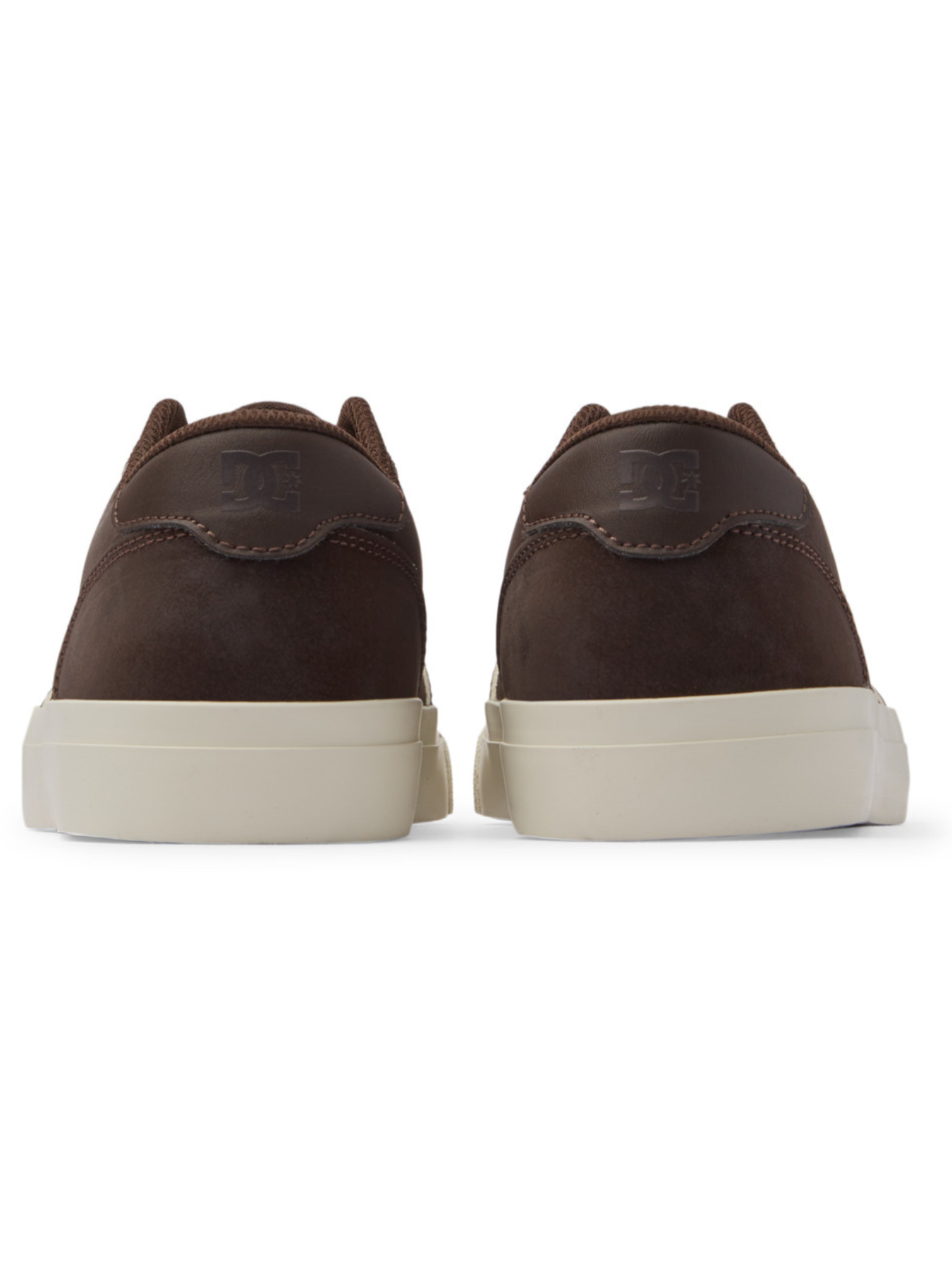 Dc Shoes Teknic Baskets en cuir - chocolat noir/marron