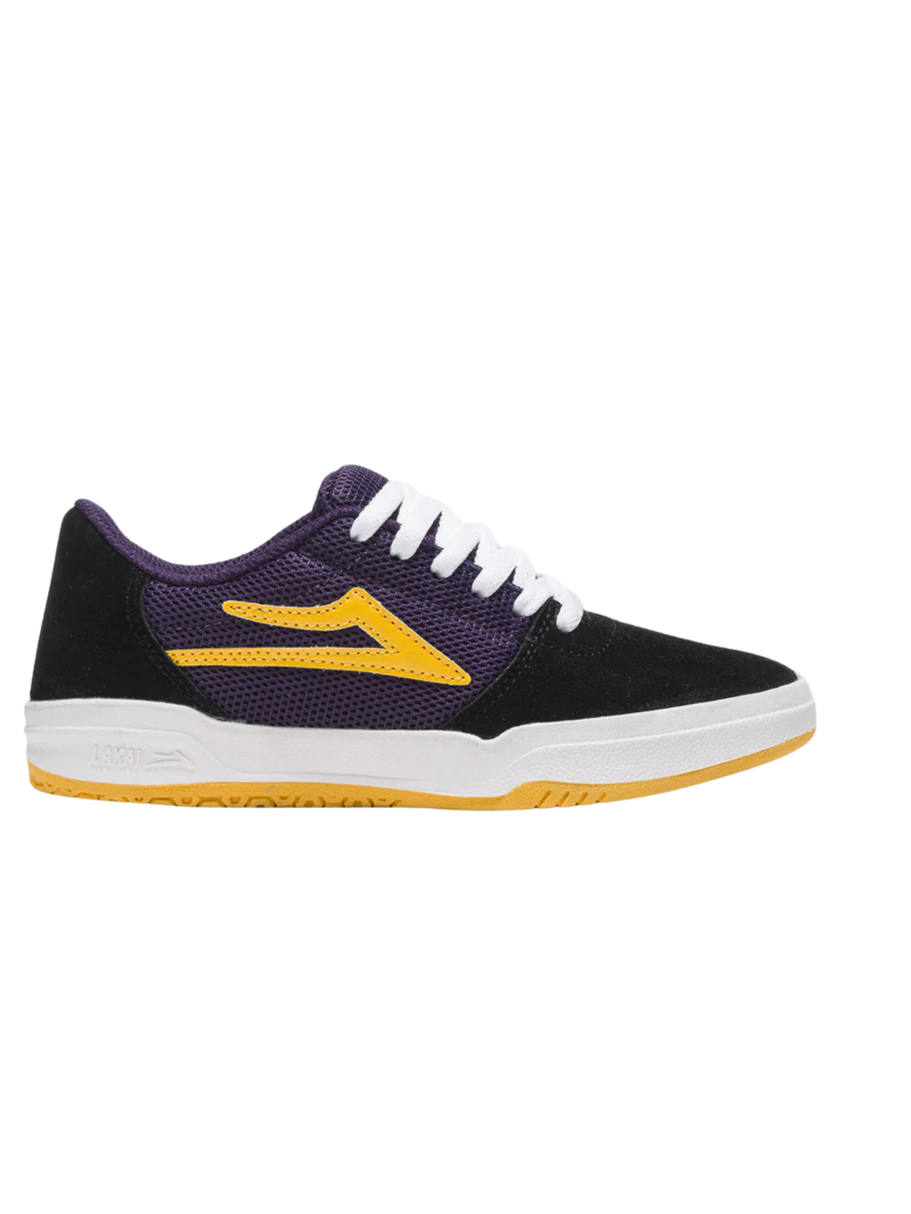 Zapatilla Lakai Brighton Kids Black/Grape Suede