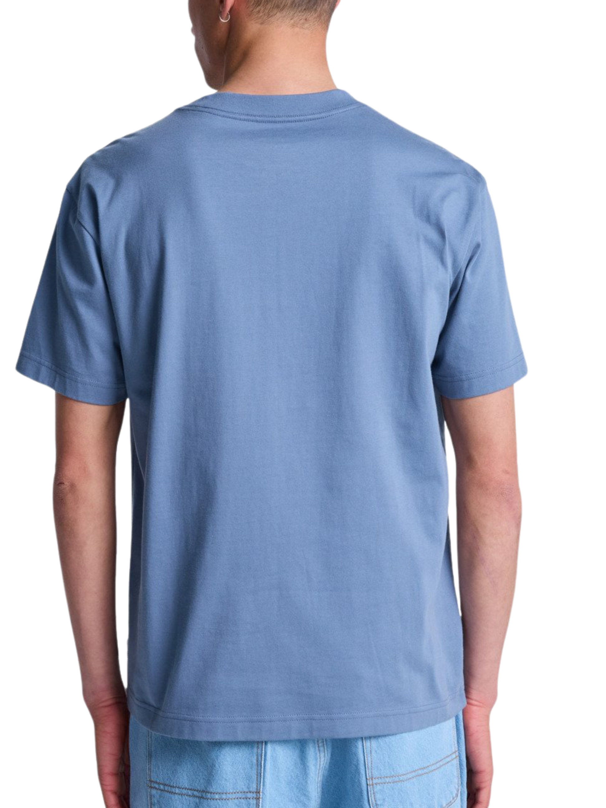 T-Shirt RVCA Skateboards Americana Pocket Vintage Navy