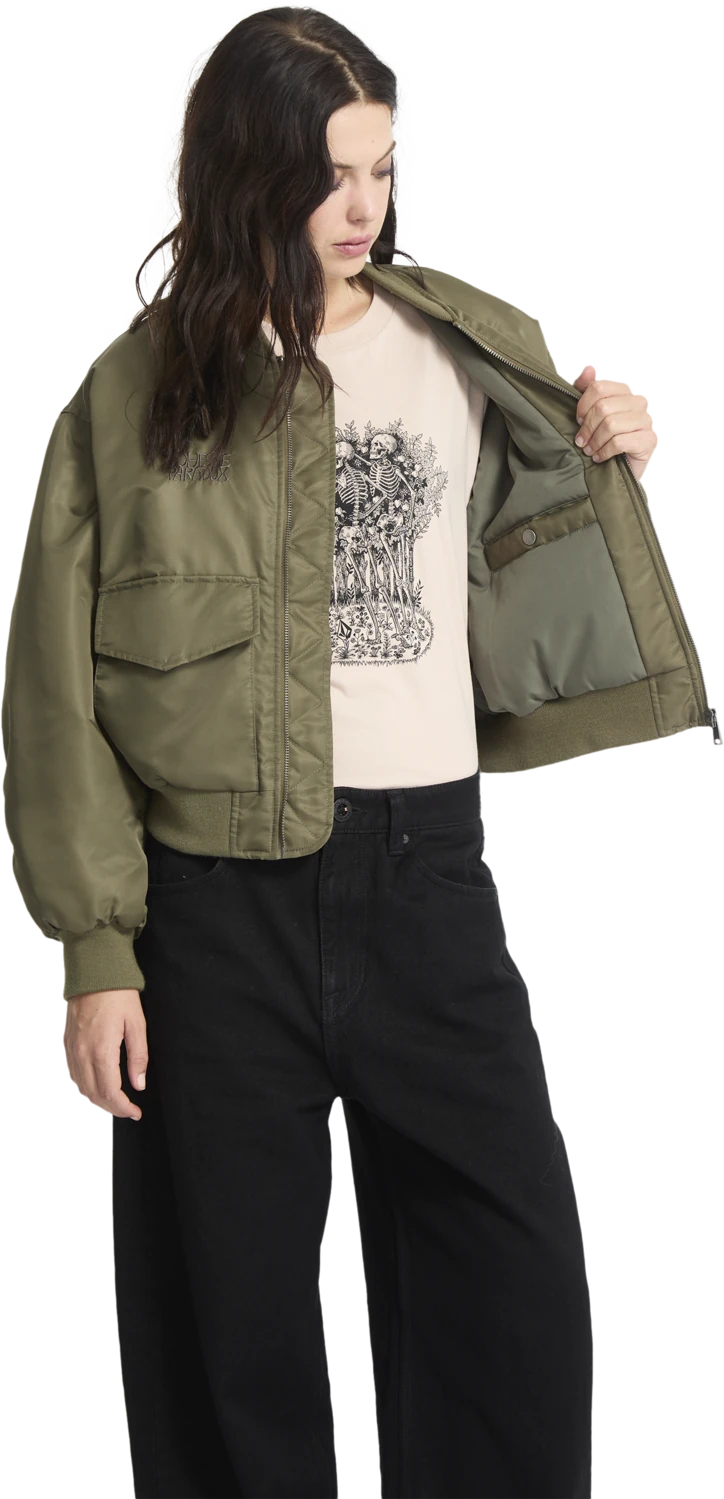 Volcom FA VADERETRO BOMBERS JKT chaquetas y abrigos mujer detail 3 | Wintermoss