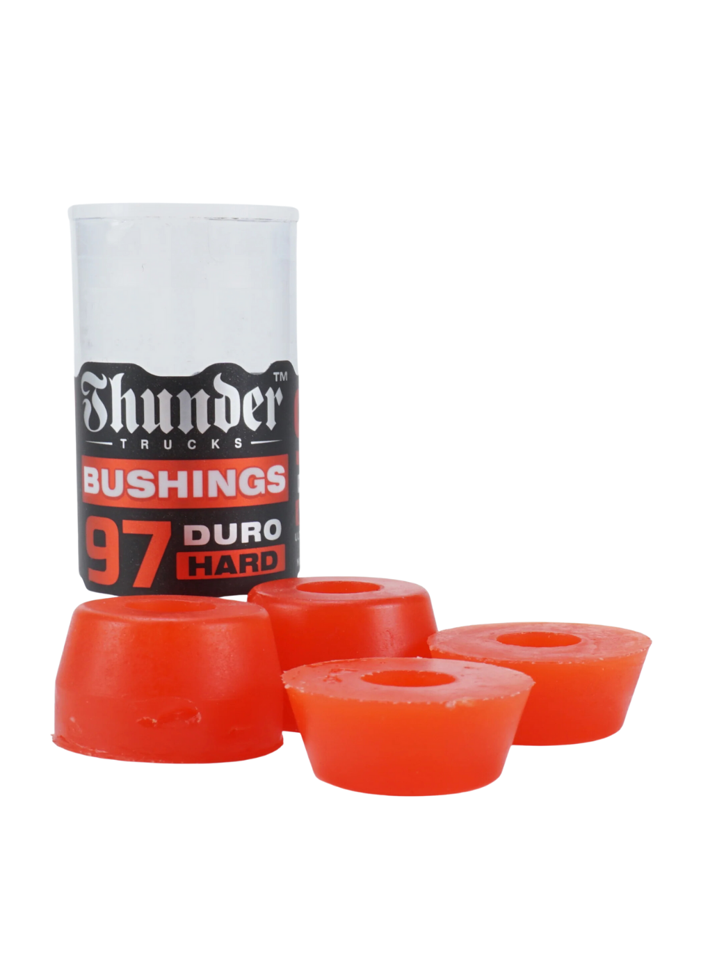 Caoutchoucs d'essieu Thunder Premium 97A Bushings (Rouge) 