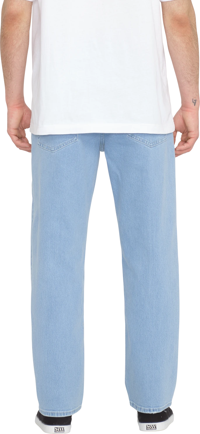 Volcom Modown Tapered Jeans pantalón tejano hombre detail 1 | LIGHT VINTAGE INDIGO