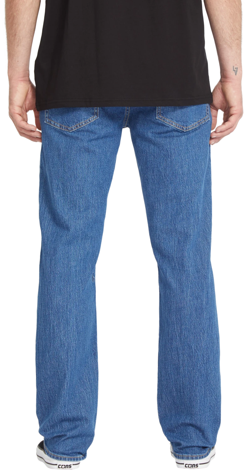 Volcom Solver Jeans pantalón tejano hombre detail 1 | Bold Blue
