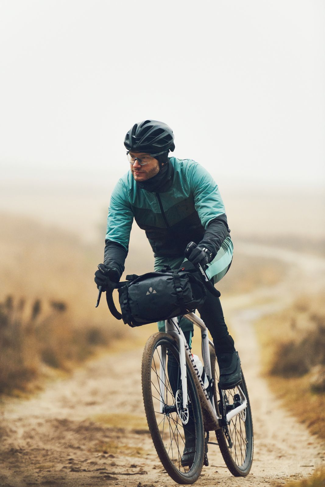 Vaude Trailfront II schwarze Bikepacking-Tasche
