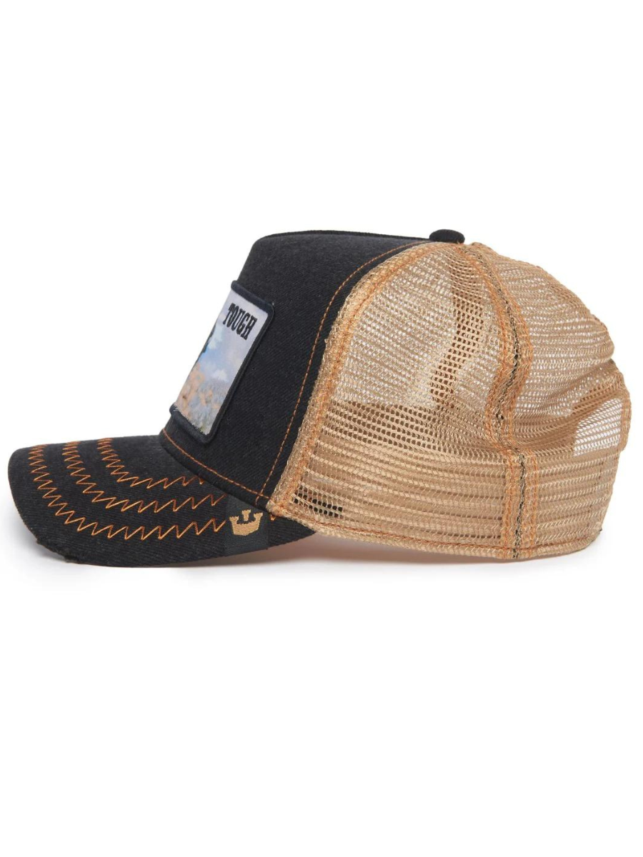 Goorin Bros Tough Cap (Buffalo) - Black / Beige