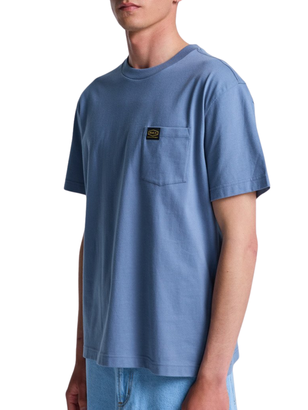 Camiseta Rvca Skateboards Americana Pocket - Vintage Navy