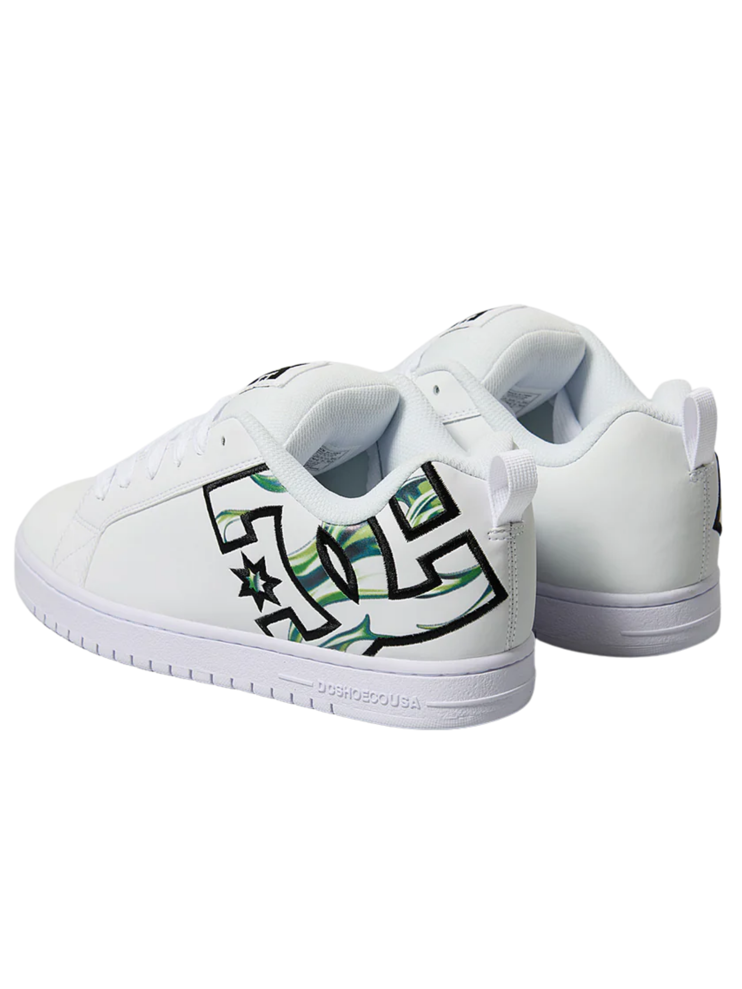 DC Court Graffik | Liquid Fuego White