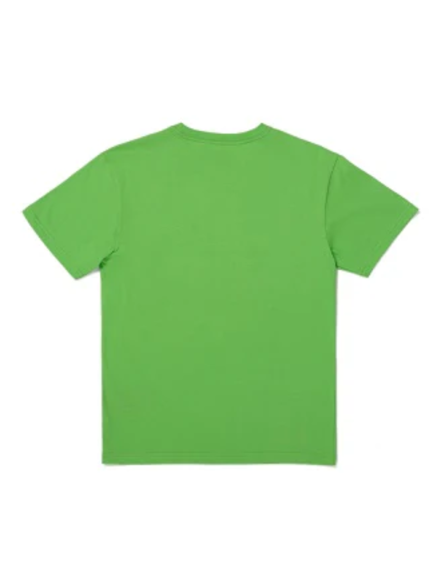 Volcom Sticker Stamp Kids T-Shirt - Electric Green