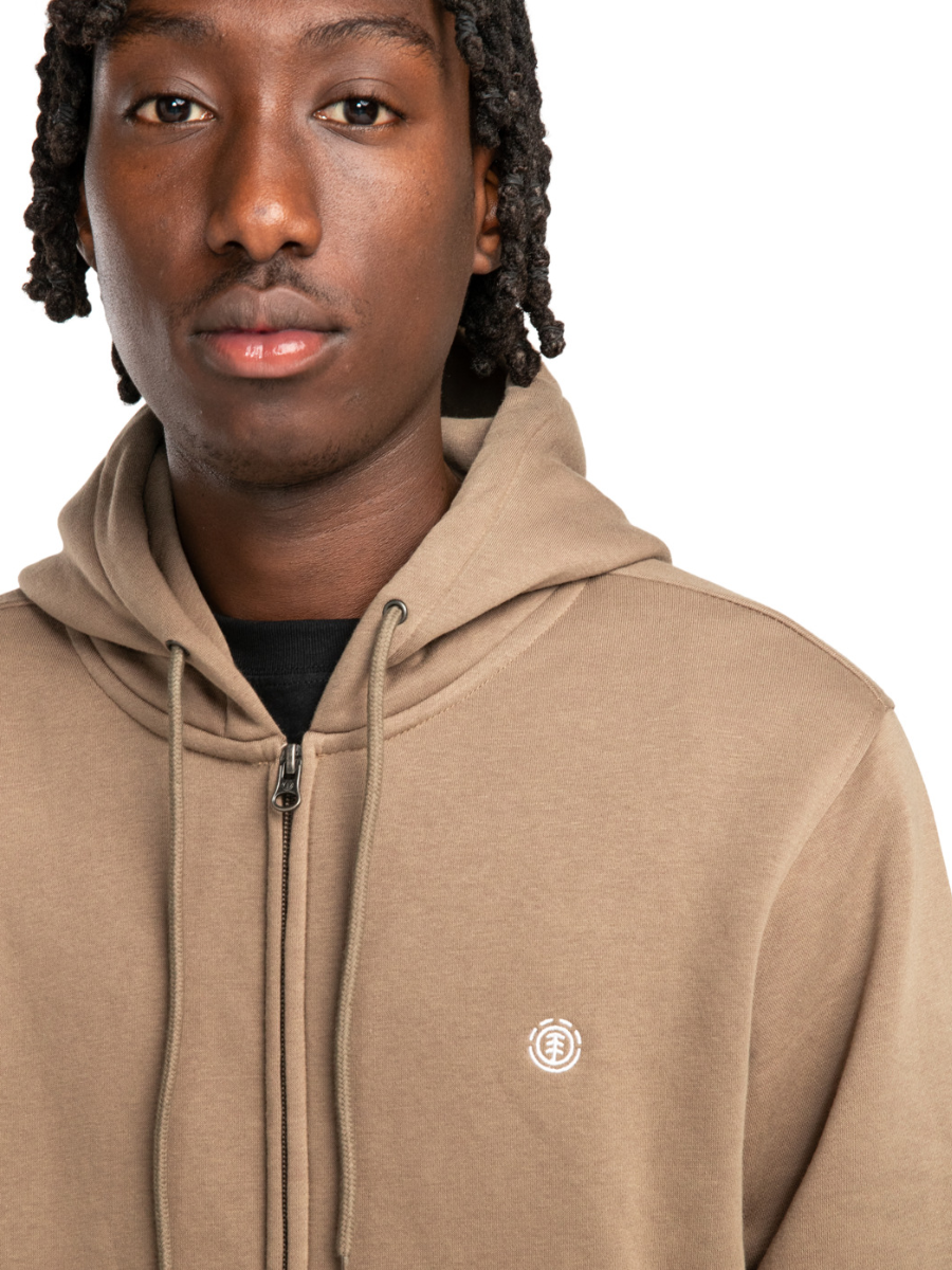 Sudadera con Capucha y Cremallera Element Cornell Classic - Walnut