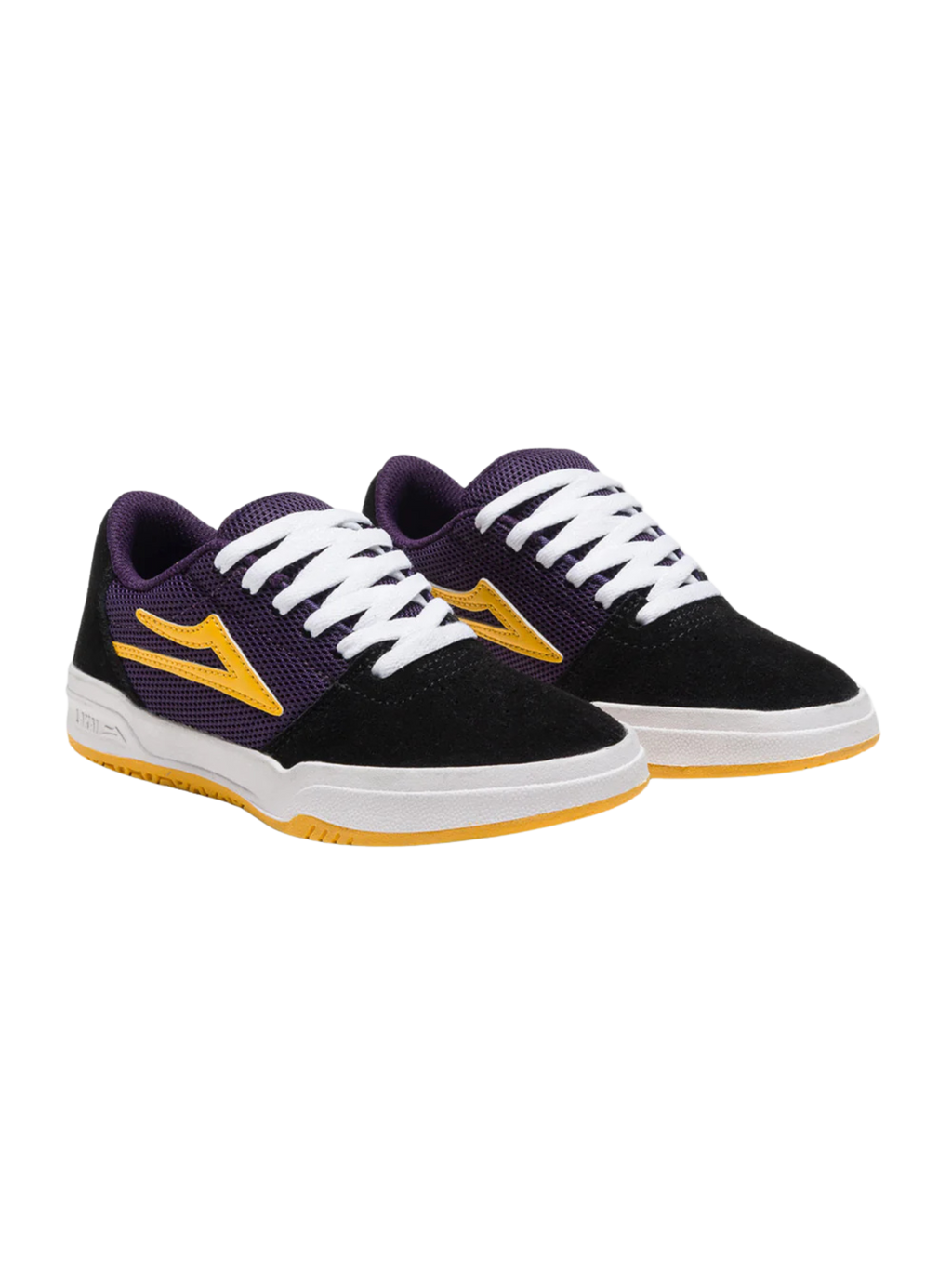 Zapatilla Lakai Brighton Kids Black/Grape Suede