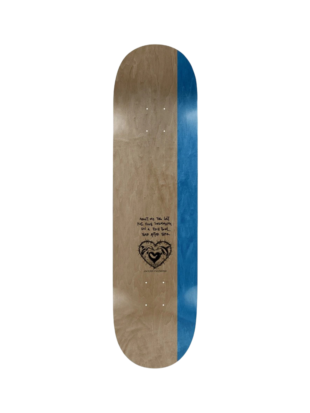 Skateboard-Deck Jacuzzi Unlimited 500 Years Ex7 - Rose/Holographics | 8.25"