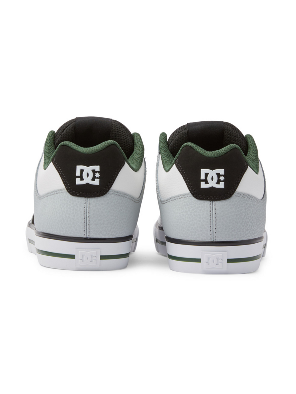 DC Shoes Pure Sneakers - White/Black/Green