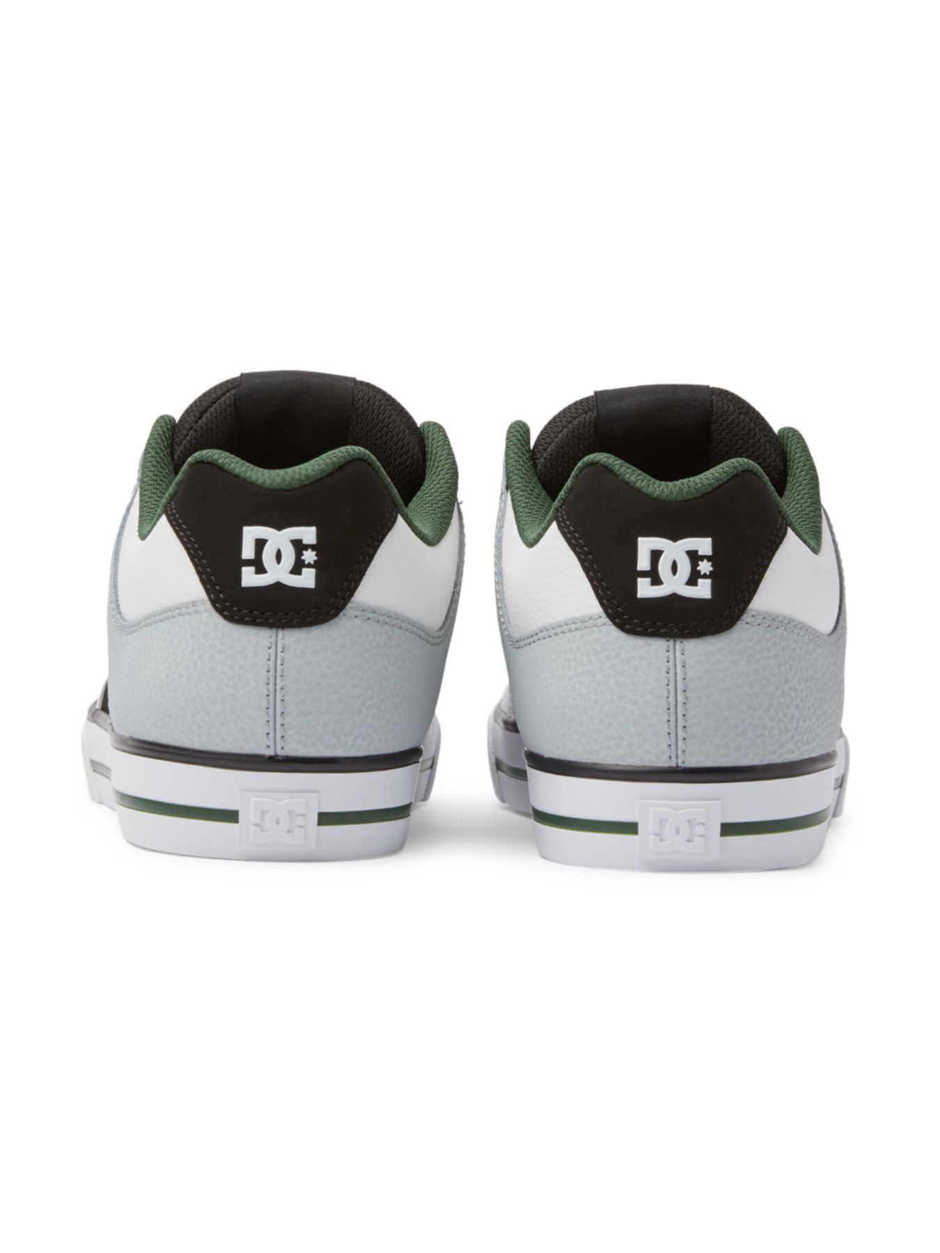DC Shoes Pure Sneakers – Weiß/Schwarz/Grün