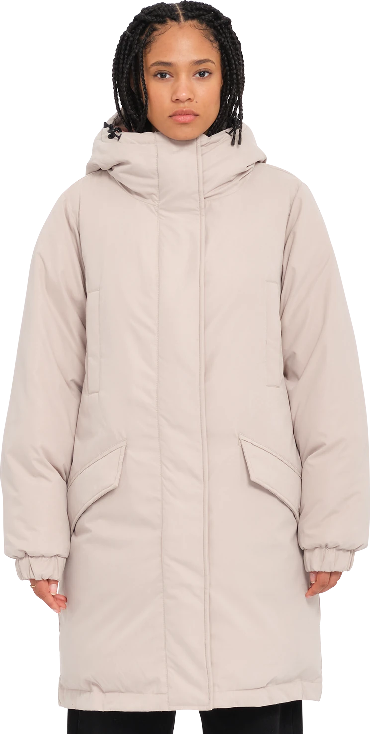 Volcom SLEEPI PUFF UP PARKA chaquetas y abrigos mujer | Light Khaki