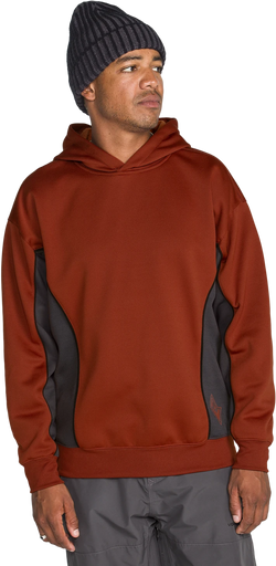 Volcom VITAL HYDRO P/O sudadera con capucha hombre | Burnt Orange