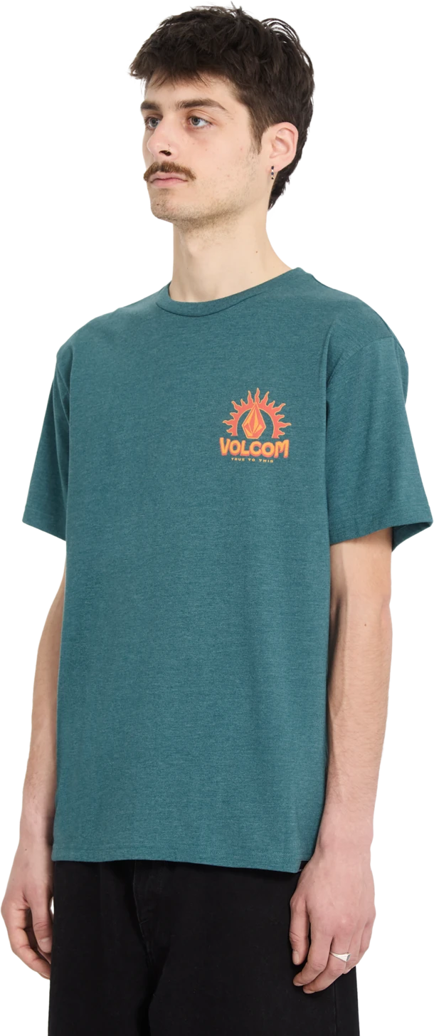 Volcom SOLSTICE HTH SST camiseta manga corta hombre detail 2 | Rifle Green