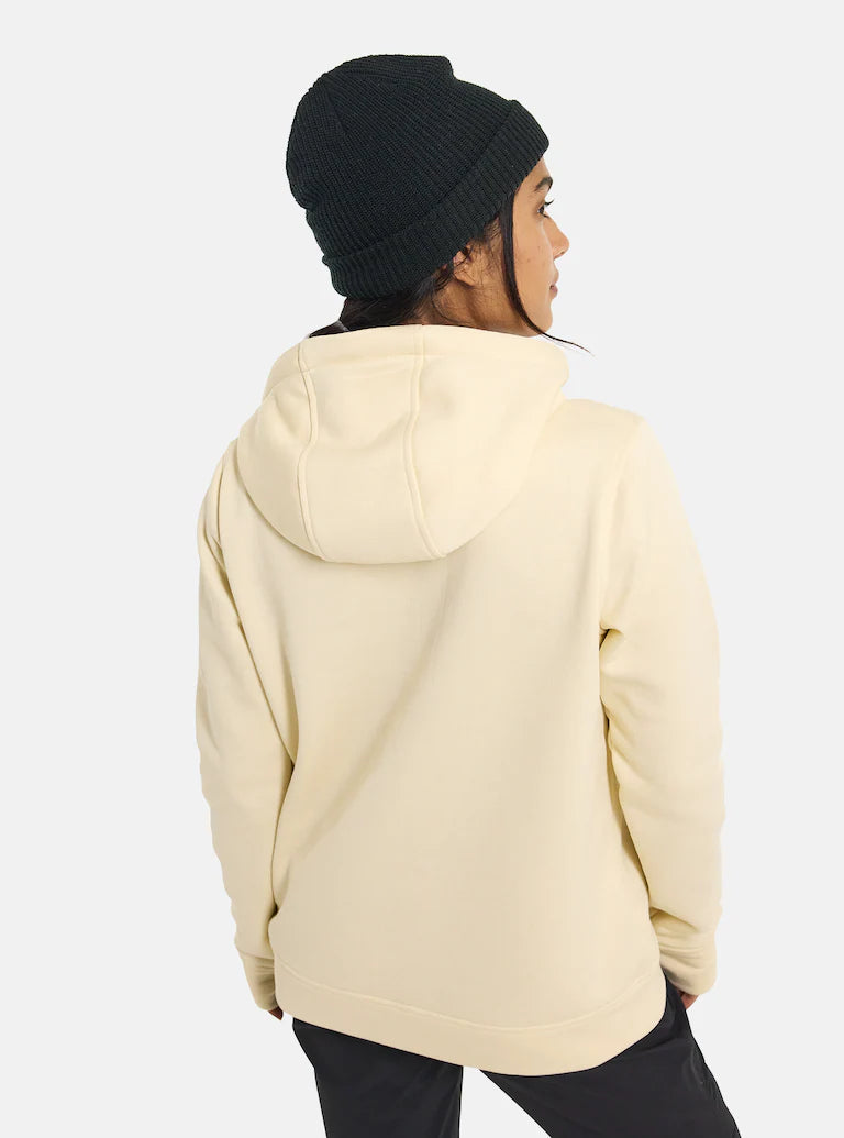 Technical Sweatshirt w Burton Oak Pullover Hoodie Creme Brulee Heather