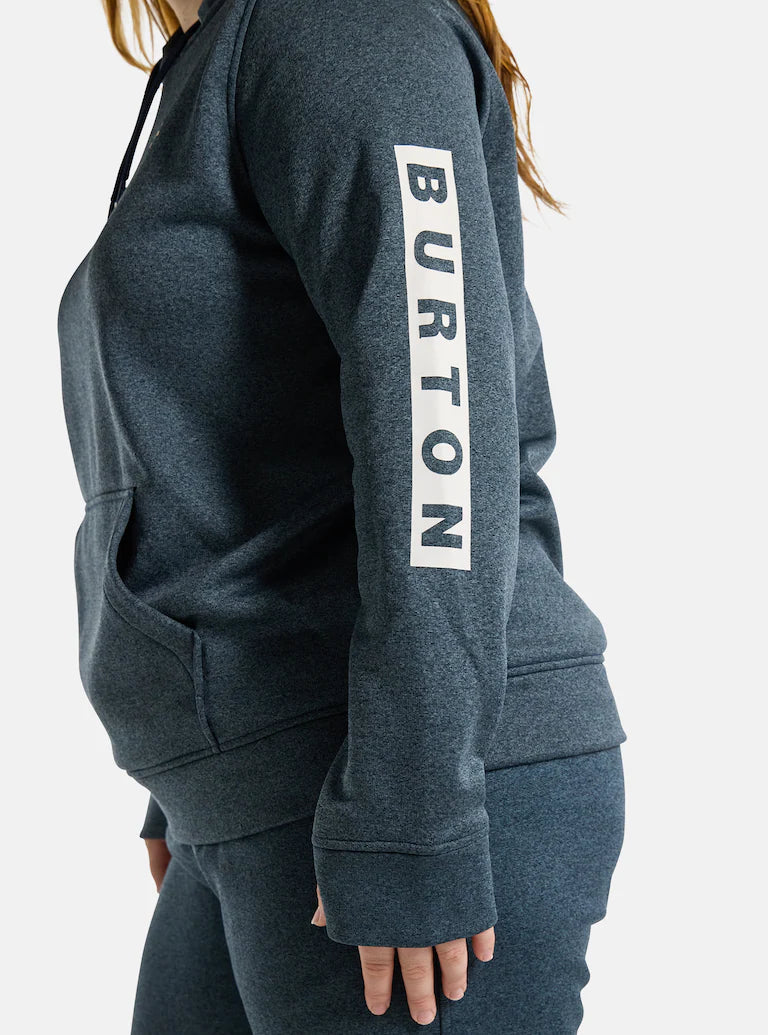 Women's Burton Oak Pullover Hoodie Dress Blue Heather