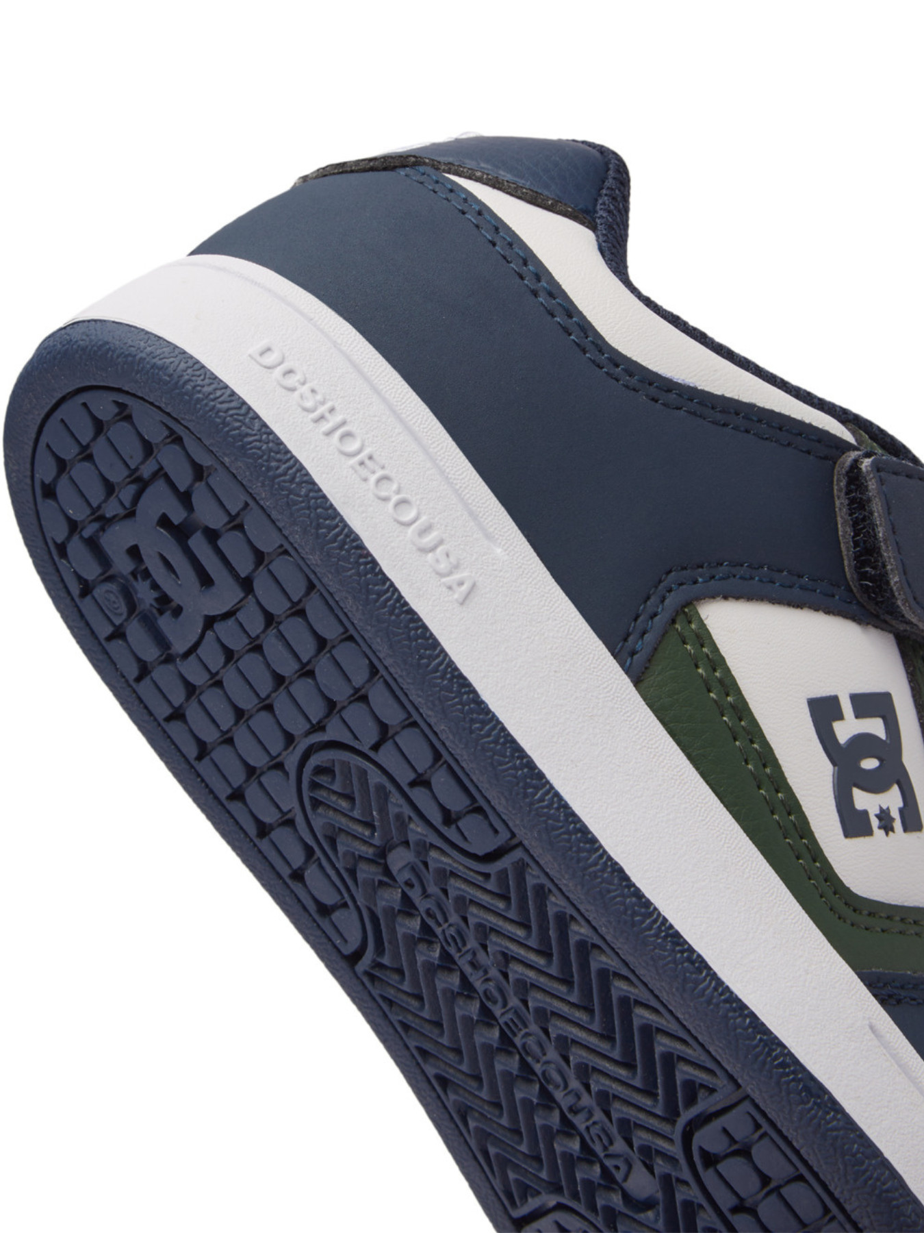 DC Shoes Manteca 4 V Kids Sneakers - White/Blue/Green