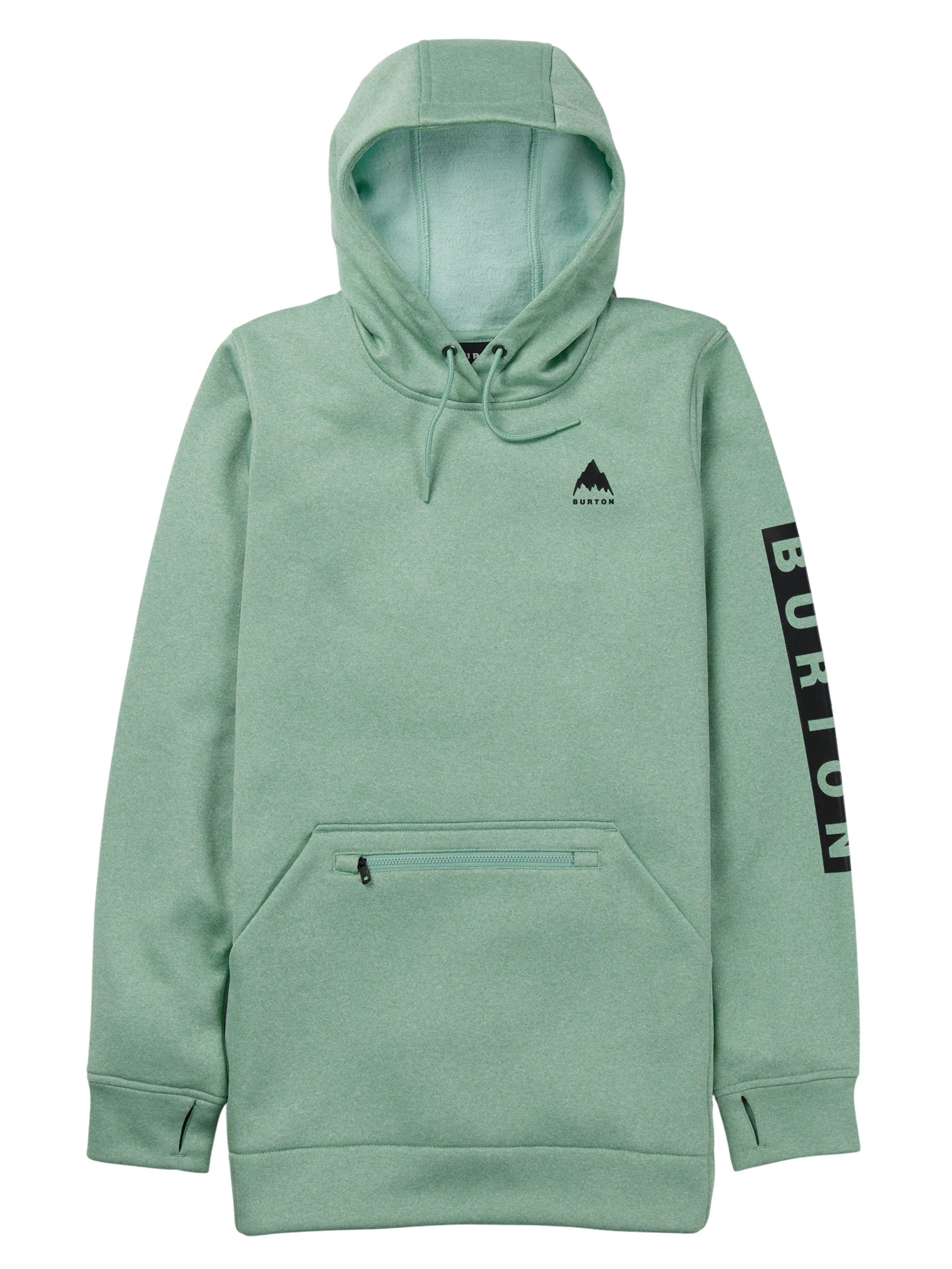 Sudadera larga Burton Oak Long Pullover Hoodie para mujer | Soft Sage Heather
