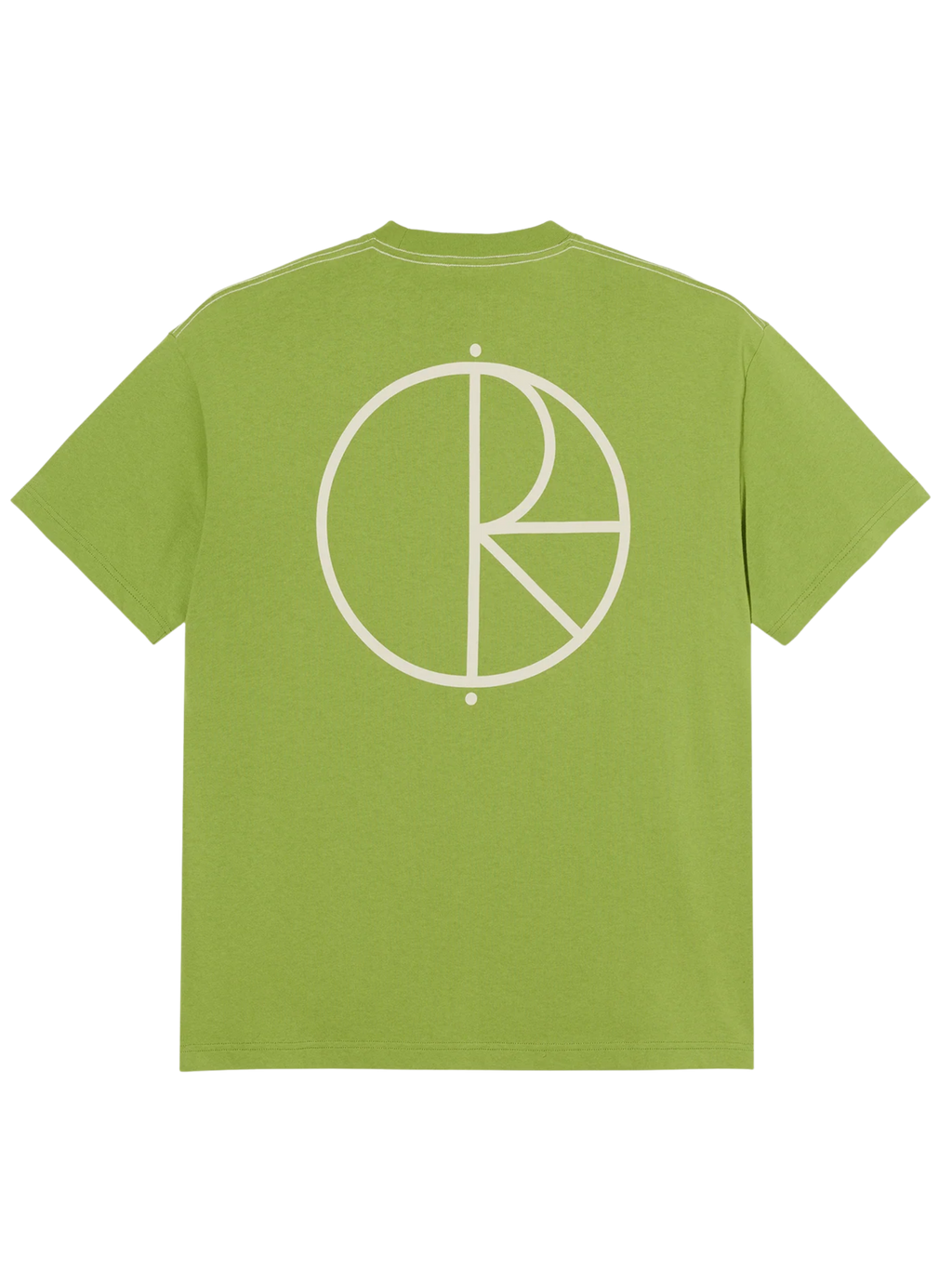 T-Shirt Polar Skate Co. Contrast Tee | Stroke Logo Peridot