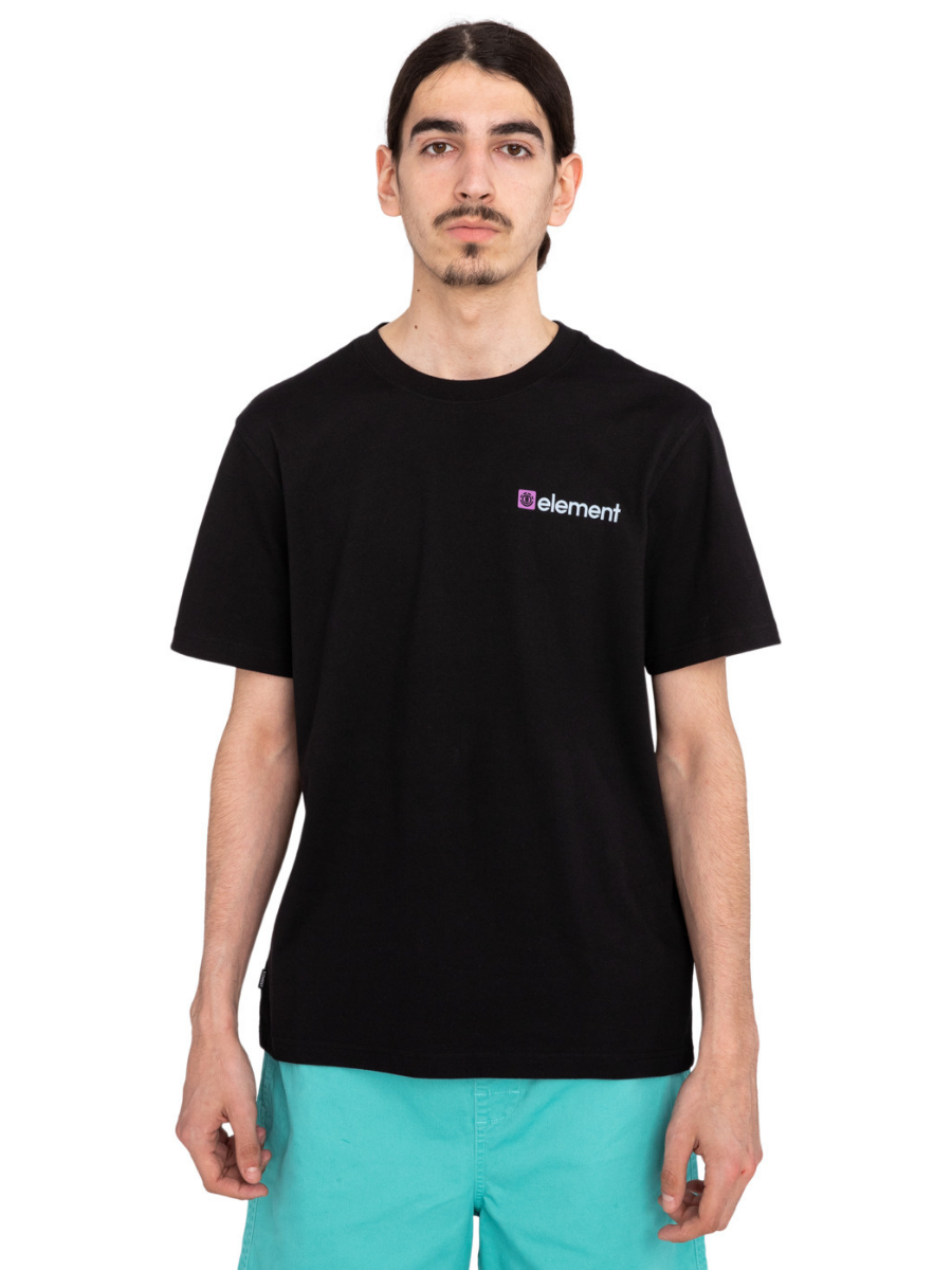 T-Shirt à Manche Courte Element Skateboards Joint Cube - Flint Black