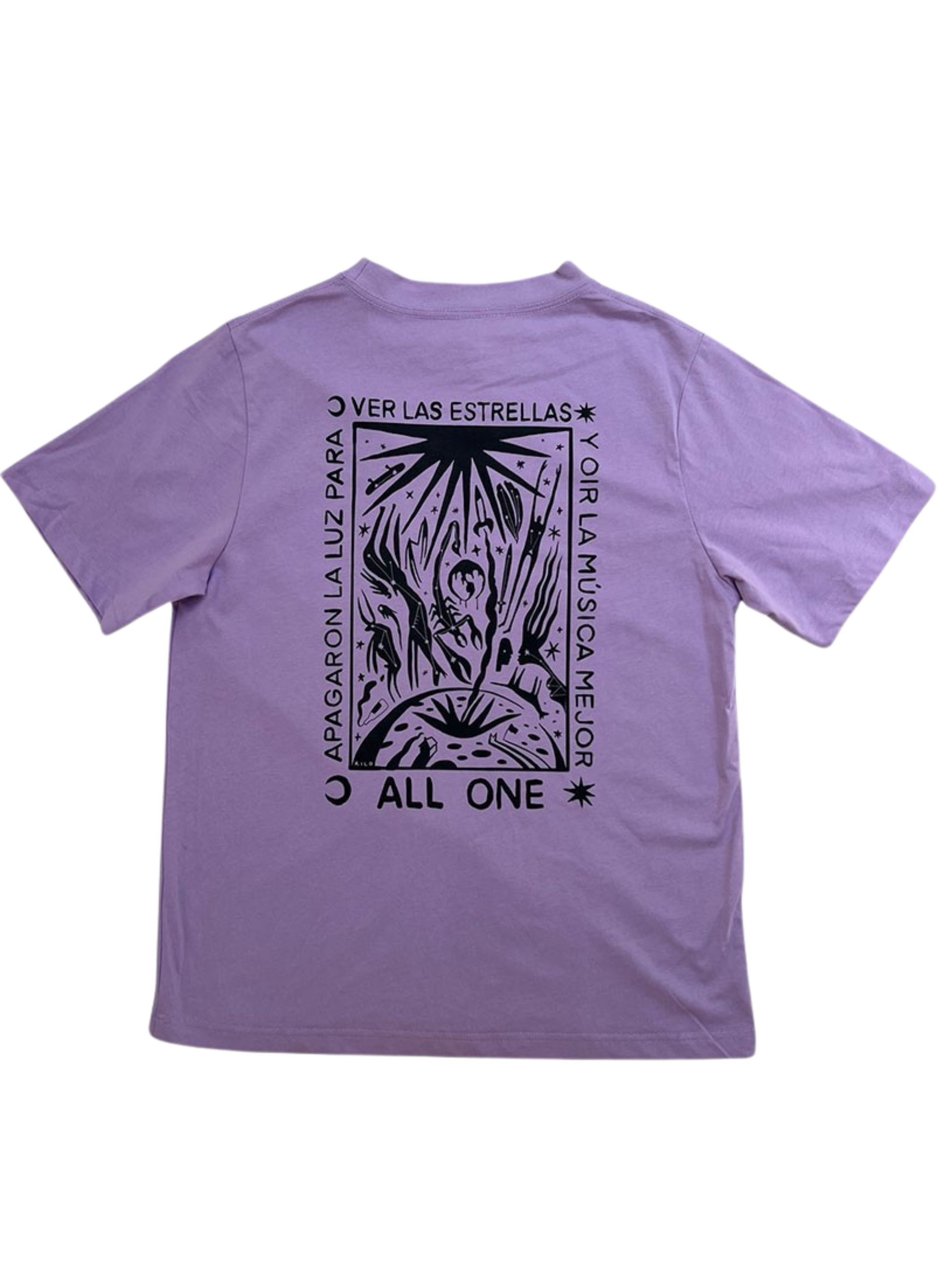 Camiseta All One Ver las estrella - Orchid | Best selling products | Collection_Zalando | Men's short sleeve t-shirts | Men's T-shirts | Stock Steals | surfdevils.com