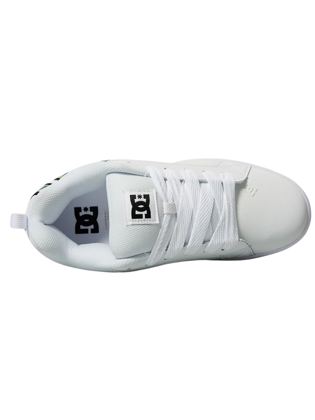 DC Court Graffik | Liquid Fuego White