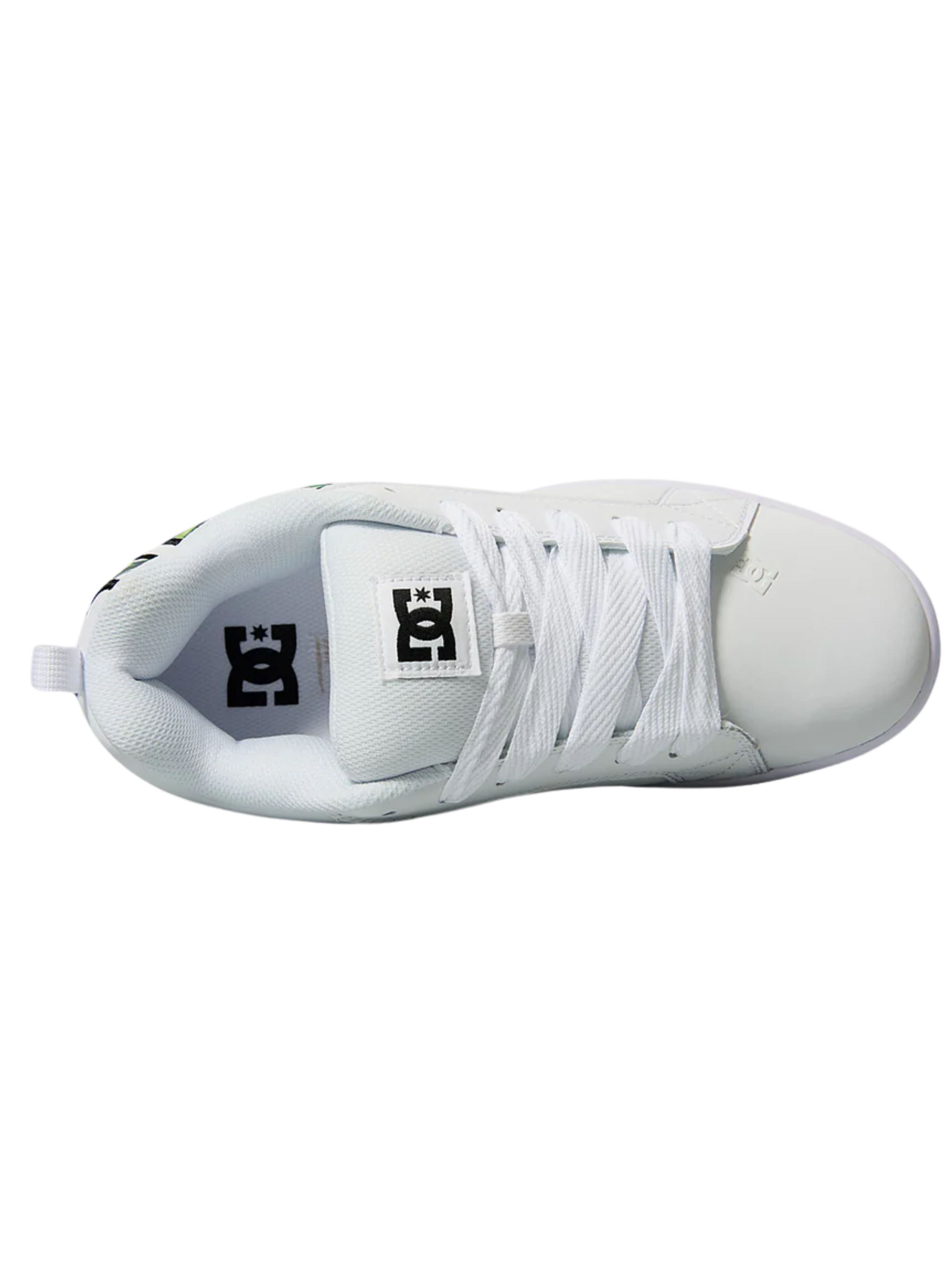 DC Court Graffik | Liquid Fuego White